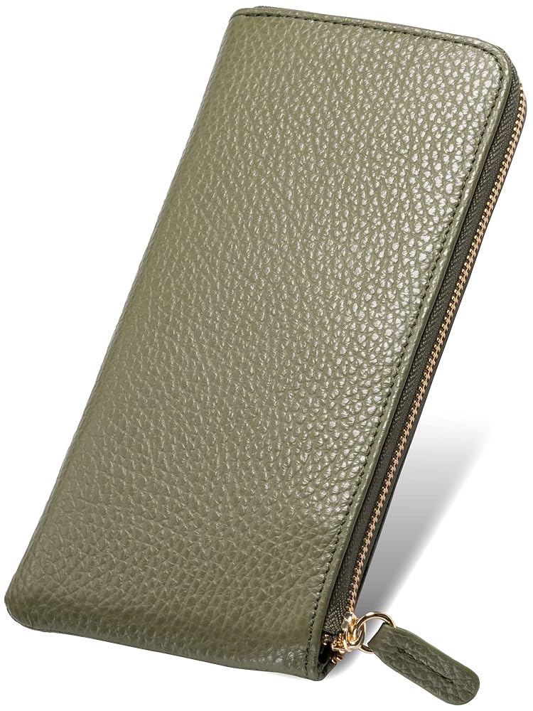 Amazon | [ムラ] 長財布 イタリアンレザー シュリンクレザー